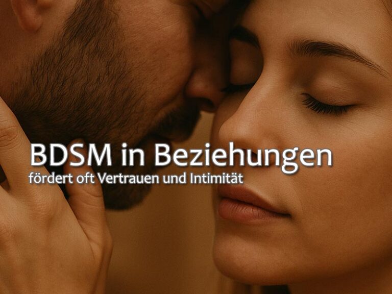 BDSM in Beziehungen fördert oft Vertrauen und Intimität